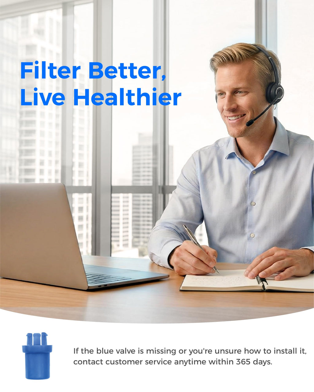 Waterdrop Water Filter Cartridges, Replacement for Brita® Maxtra+® Plus, Maxtra Pro® All-in-1, Compatible with Brita® Marella® Jug and Kettle, Reduce PFAS, PFOA/PFOS, TÜV SÜD, NSF Certified (6)